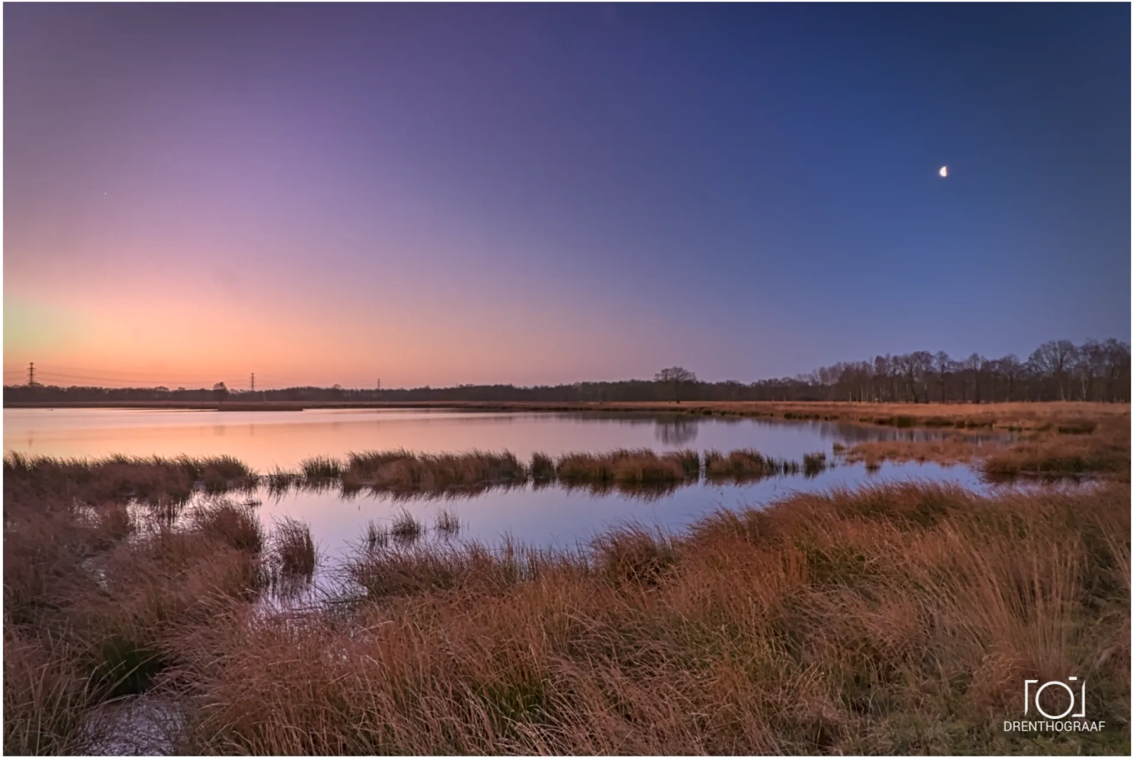 Het moment tussen dag en nacht